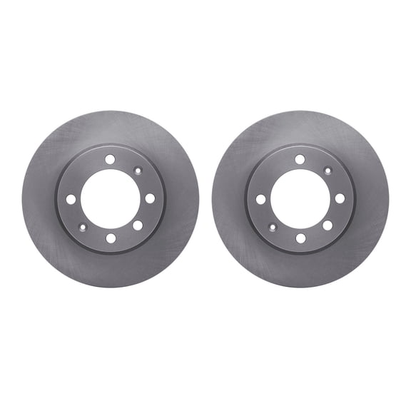 Dynamic Friction Company Front Brake Rotors 6002-65000