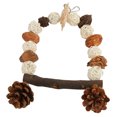 thumbnail image 1 of Parrots Swing Toys, Wooden Pet Bird Swing Rattan Balls Easy To Install Pine Cones  For Parakeet S, 1 of 8