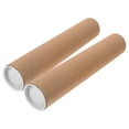 thumbnail image 3 of SHISUYAN 2 Pcs Tubes d'Envoi avec Capuchons Tubes d'Envoi Kraft avec Capuchons d'Extrémité Tubes d'Expédition Artistique pour Rangement de Documents Affiches Arts, 3 of 8