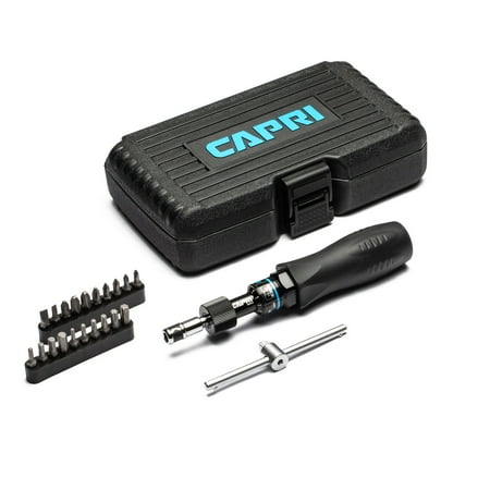Asg Torque Screwdriver - Capri Tools Precision Torque Screwdriver Set, Small, Black