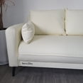 thumbnail image 4 of love2by Couches Three-seater Couches – Comfortable faux leather Couches with strong support, modern living room furniture., 4 of 5