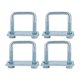 thumbnail image 3 of 4 soportes de perno en U de metal resistentes para veleros, camiones y remolques 794 x 105 centímetros, 3 of 8