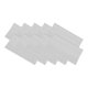 thumbnail image 1 of Paño de limpieza de microfibra Uxcell 7" x 6" suave para lentes de cámara en bolsa de vinilo individual, gris 10 paquetes, 1 of 6