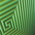 thumbnail image 1 of Ahgly Company Machine Washable Indoor Square Transitional LimeGreen Area Rugs, 5' Square, 1 of 7
