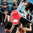 thumbnail image 4 of 1 Pair Workout Hand Grips Ultralight Sweat absorbing Palm Weight Lifting Pull ups Hand Grips Gym Gloves, 4 of 7