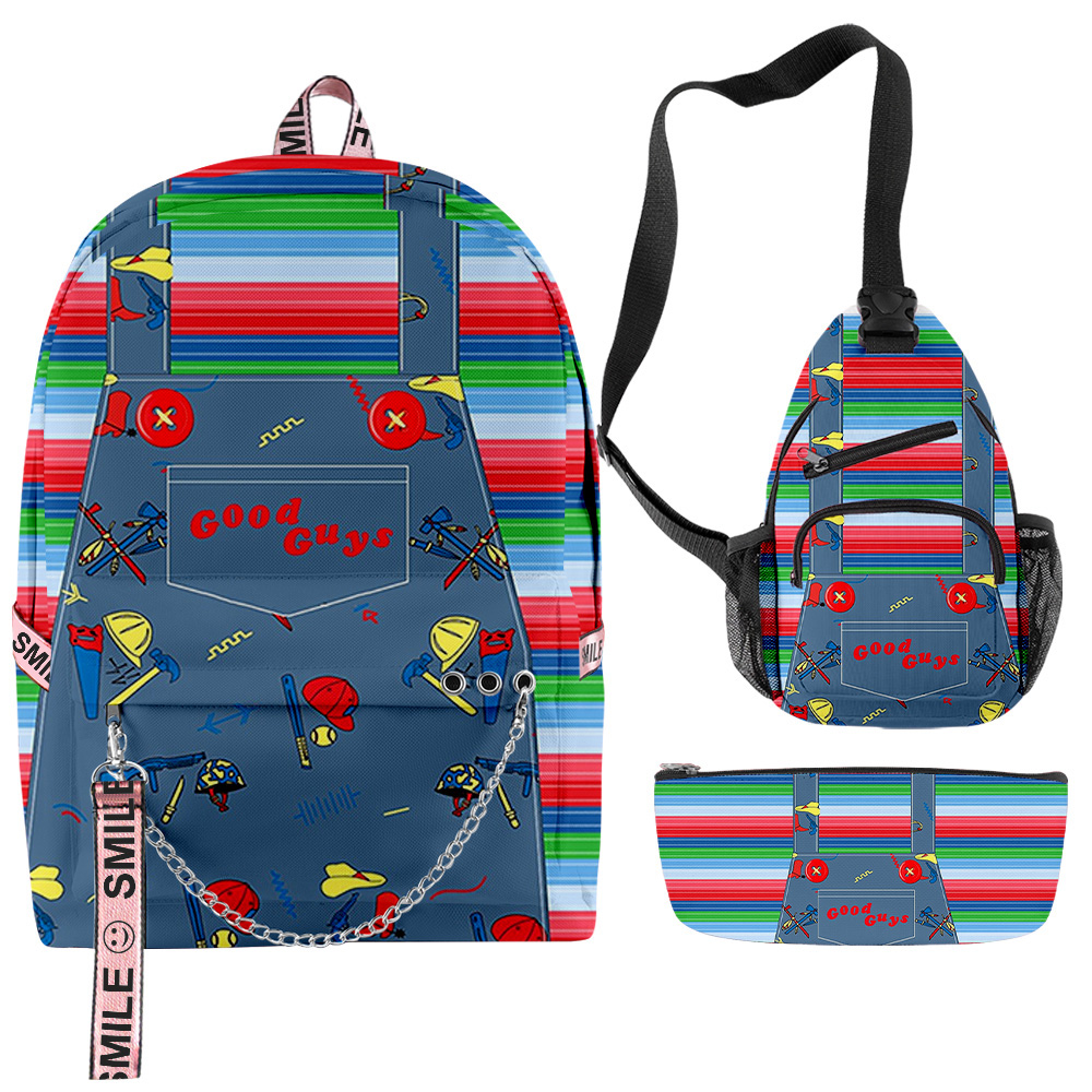 Seed Of Chucky Chucky Season 2 Merch Backpack Rucksack Pack Schoolbag