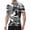Gray&05^0601V, variant on Fabrcox Camo Men's Cycling Jerseys with 3+1 Rear Zipper Pockets Short Sleeve Workout Shirt Men Upf 50+ Half Zip Breathable Outdoor Quick Dry Bike Shirts Men