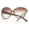 thumbnail image 5 of Dasein Oversized Fashion Sunglasses with Quilt-like Texture Design on Side, 5 of 7