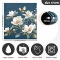 thumbnail image 5 of White Magnolia Dishwasher Magnet Cover Reuseable Refrigerator Magnet Cover Decal Kitchen Fridge Microwave Stickers Hoilday Party Decor 23 x 26 inch, 5 of 5