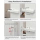 thumbnail image 5 of Non-Magnetic Push Latch Set Spring Push Latch Touch Latch Push Latch Door Catcher for Cabinet Drawer Cabinet Door Banmo, 5 of 5