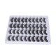 thumbnail image 4 of 20 pares de pestañas postizas semimanuales suaves naturales de alta imitación de fibra química 6D pestañas postizas para cosplay, 4 of 8