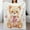 Pink element teddy bearblanket 30"x40" 1, variant on NIANHE Pink element teddy bear blanket, comfortable and soft, warm casual blanket, printed design, winter sofa dormitory home decoration, must-have travel product. Size is 60x80 inches.
