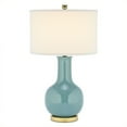 thumbnail image 1 of Safavieh Judy Ceramic Light Blue Lamp with White Shade, 1 of 5