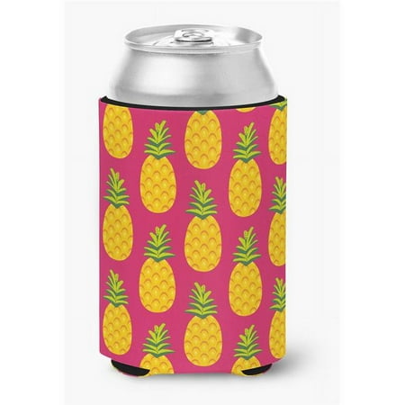 

Pineapples on Pink Can or Bottle Hugger - Pink