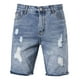 thumbnail image 2 of Bermudas De Mezclilla Casuales De Algodón Para Hombre, 2 of 8