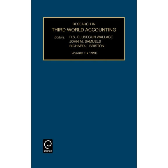 Research in Third World Accounting Research in Third World Accounting, Book 1, (Hardcover)