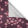 thumbnail image 5 of Ambesonne Cherry Blossom Grommet Curtain, April in Asia, 50" x 96", Plum Pink Green, 5 of 6