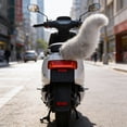 thumbnail image 6 of ZHMRFG Remote Control Tail Set Wireless Motion Tail Vehicle Decor Easy Mount Soft Texture Decor for Scooter Car Decoration Themed Event Performance Photo Shooting Daily Riding Wearable Accessory, 6 of 6