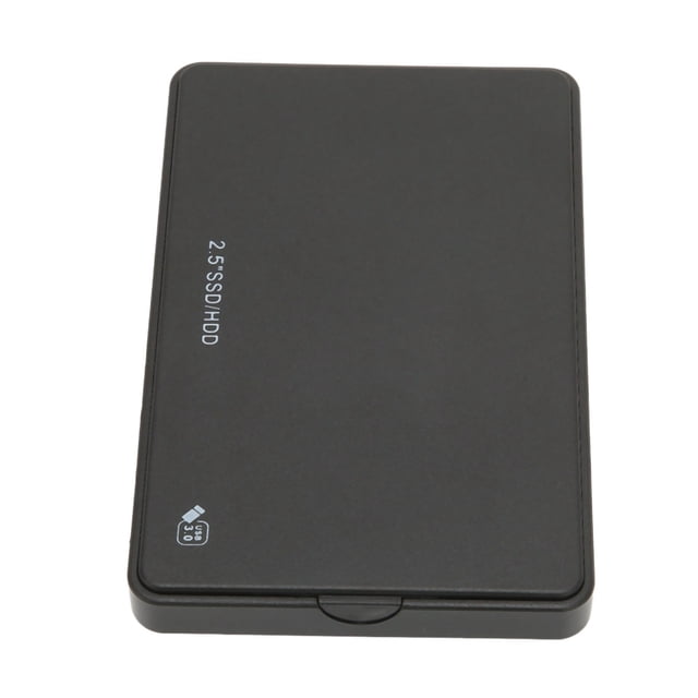 Caja HDD SSD De 2,5 Pulgadas, Caja USB3.0 HHD Puerto Serie Externo Plug And Play Negro Para Computadora