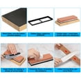 thumbnail image 4 of Sharpening Stone Set 3000/8000 Grit Whetstone with Accessories, 1 Set(6packs), 4 of 6