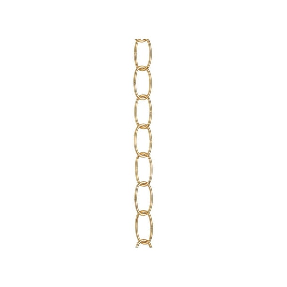 Westinghouse 70070 Decorative Chain Polished Brass Oval Swag