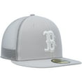 thumbnail image 3 of Men's New Era  Gray Boston Red Sox 2023 On-Field Batting Practice 59FIFTY Fitted Hat, 3 of 5