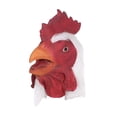 thumbnail image 3 of Máscara de cabeza de pollo para Halloween, divertida máscara de para festivales de juegos de rol., 3 of 8