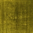 thumbnail image 1 of Ahgly Company Machine Washable Indoor Square Oriental Yellow Industrial Area Rugs, 6' Square, 1 of 4