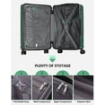 thumbnail image 5 of Suitour Hardside Luggage with Spinners, Checked luggage 28-Inch, Deep green, 5 of 7