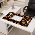thumbnail image 3 of Long Mouse Pads for Desk,Happy Halloween Pumpkin Pattern Desk Mats on Top Of Desks, Desk Mouse Pad Extra Large with 3mm Non-Slip Base and Stitched Edge for Gaming,Office,Work,Home 31.5x15.7in, 3 of 5