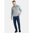 thumbnail image 2 of Athletic Works Men's and Big Men's ButterCore Soft Quarter-Zip Pullover Shirt, Sizes S-3XL, 2 of 5