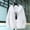 White, variant on Bcfgryg Mens Fashion Solid Surface Pocket Cardigan Zipper Sweater Jacket Breathable Casual Jackets For Men Hiking