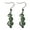 Green, variant on Trendy Gemstones Earrings Bohemian Vintage Styles Opals Dangle Ear Rings Fashionable Statement Jewelry for Women