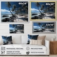 thumbnail image 4 of Designart "Paradise of Palm Trees in the Dominican" Nautical & Beach Canvas Print, 4 of 5