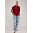 thumbnail image 4 of Real Essentials 5 Pack: Men’s 100% Cotton Hipster Curved Hem Droptail Tee – Premium Longline T-Shirts with Long Tail Drop Cut, 4 of 5