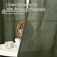 thumbnail image 5 of Cortina LAMIT de lino verde oliva 132 x 160 cm, 2 paneles, 5 of 9