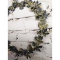 thumbnail image 3 of Metal Vintage Wreath Wall Art - Wall Decor - Door Wreath - Rustic Gold Finish, 3 of 4