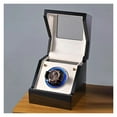 thumbnail image 2 of Wooden Automatic Watch Winder Box Finrprint Touch Silent Mechanism Movement Watch Winder Boxes Wristwatch Collecting Tools ,Easy to Use, 2 of 7