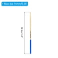 thumbnail image 2 of Wood Drumstick Anti Slip Handle Grip Drum Stick Wrap 7A Blue 1 Pair for Drumming Musical Instrument Percussion, 2 of 6