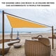 thumbnail image 3 of Ganfancp Parasol Exterior Parasol Jardín Piscina Tela Parasol Agua Tela Skycurtain Ofertas Del Día Liquidación Toldos Toldo Parasol Toldo Ver Cobertizo Lluvia Paño 4*4*4, 3 of 6