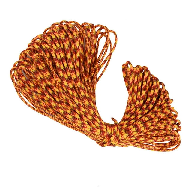 100m 5mm 7-core Camping Tent Fix Weaving Binding Umbrella cable binding rope 7-core Rope Braided Cord Home Outdoor Lifeline