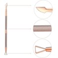 thumbnail image 5 of Kit de cuidado de cutículas 3 piezas LIUYMXG acero inoxidable, 5 of 5