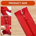thumbnail image 3 of Heavy Duty Zipper Door for Dust Barriers, Heavy-Duty Dust-Proof Self-Adhesive Construction Dust Protector Zipper Door for Greenhouse Tent Accessories，24roll，7 Ft X 3 in$$Art & Craft, 3 of 7