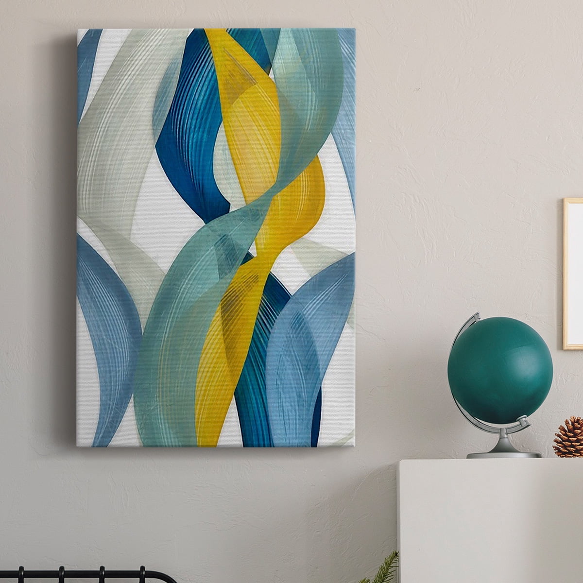 Horizontal Bands II Premium Gallery Wrapped Canvas - Ready to Hang