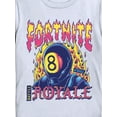 thumbnail image 4 of Fortnite 8-Ball Fire Graphic Tee with Short Sleeves, Sizes 4-18, 4 of 4