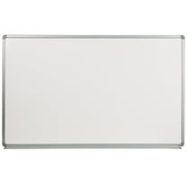 Flash Furniture 5' W x 3' H Porcelain Magnetic Marker Board