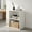White, variant on Demi Bonn 2-Cube Bookcase - 5-Position Adjustable Shelf, Easy Maintenance, Protective Foot Pads, Natural
