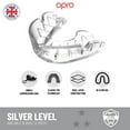 thumbnail image 6 of OPRO Silver Level UFC Mouth Guard – Mouthguard for Boxing, MMA & Football (Black, Youth), 6 of 7
