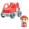 thumbnail image 4 of CoComelon Build-A-Vehicle, 4 Piece Set, JJ in Red Fire Truck, Officially Licensed Kids Toys for Ages 18 Month, Gifts and Presents, 4 of 5