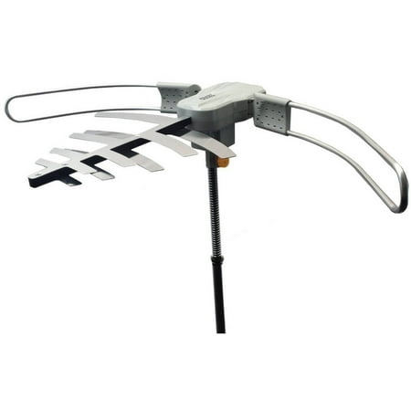 Premium HDTV Long Range Digital TV Antenna, Powered for Maximum Distance Over the Air TV (Best Long Distance Tv Antenna)